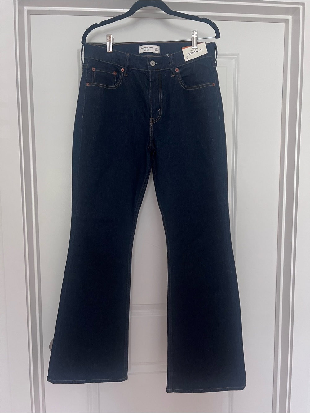 Abercrombie & Fitch Dark Wash Bootcut Jeans
